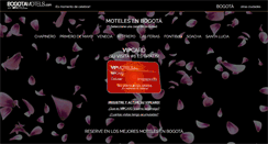 Desktop Screenshot of bogotamotels.com