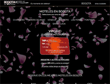 Tablet Screenshot of bogotamotels.com